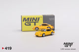 RUF CTR Yellowbird 1987 Blossom Yellow (LHD) - MINI GT - 1:64