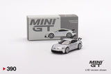 Porsche 911 (992) GT3 (LHD) (GT Silver Metallic) - MINI GT - 1:64