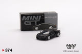 Bugatti Chiron Super Sport 300+ (LHD) (Matte Black) - MINI GT - 1:64
