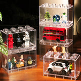 T-Brick Stackable Display Case set of 4 - TINY - 1:64