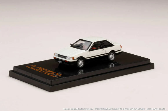 Toyota Corolla Levin AE86 GT Apex 2 Door (White/Black) - HOBBY JAPAN - 1:64