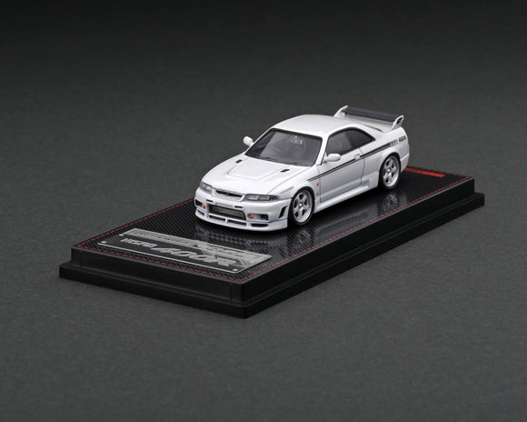 Nismo R33 GT-R 400R (Pearl White) - Ignition Model - 1:64