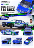 Nissan Silvia S14 "Rocket Bunny" Boss Aero FIA Intercontinental Drifting Cup 2019 Charles Ng - INNO64 - 1:64