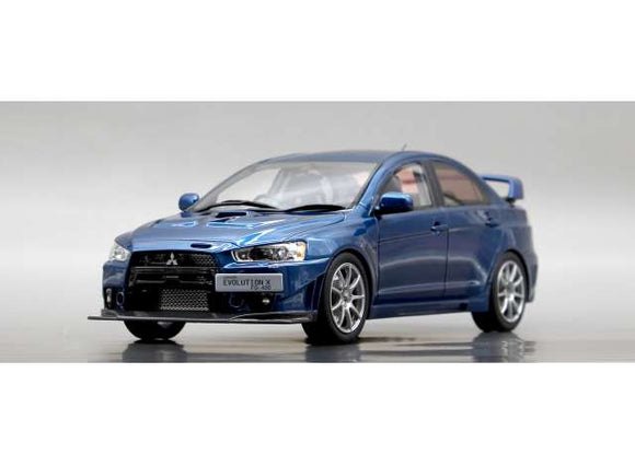 Mitsubishi Lancer Evolution X (RHD) (Blue) - BM Creations - 1:18 - Modelcars Passion