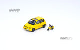 Honda City Turbo II with yellow Motocompo (yellow) - INNO64 - 1:64