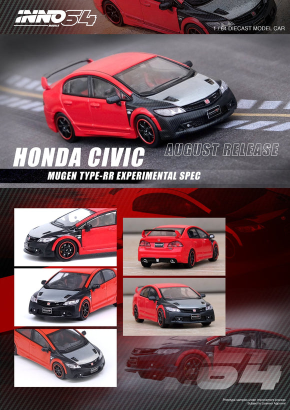 Honda Civic (FD2) Mugen RR Experimental Spec 2008 - INNO64 - 1:64