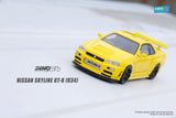 Nissan Skyline GT-R (R34) Nismo R-Tune (Lighting Yellow) - INNO64 - 1:64