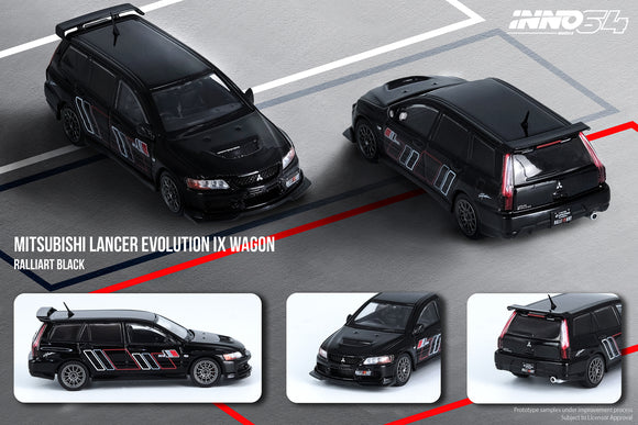 Mitsubishi Lancer Evo IX Wagon 2005 - INNO64 - 1:64 - Modelcars Passion