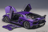 Lamborghini Aventador SVJ (Viola Pasifae) - AutoArt - 1:18