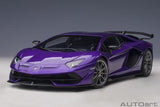 Lamborghini Aventador SVJ (Viola Pasifae) - AutoArt - 1:18