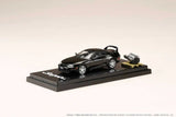 Toyota Supra RZ (A80) with Engine Display Model (Black) - HOBBY JAPAN - 1:64