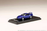 Toyota Supra RZ (A80) with Engine Display Model (Blue Mica Metallic) - HOBBY JAPAN - 1:64
