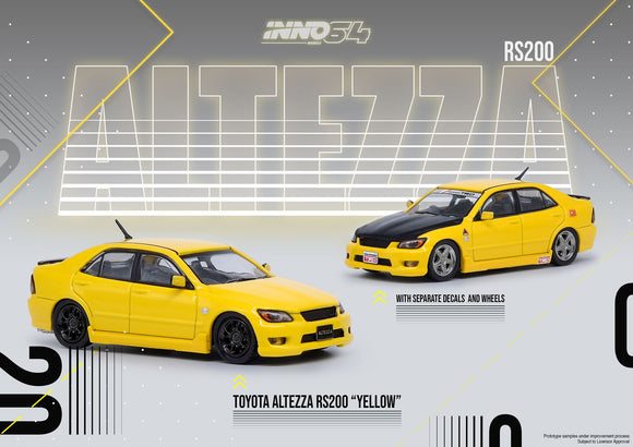 Toyota Altezza RS200 Z-Edition - INNO64 - 1:64 - Modelcars Passion