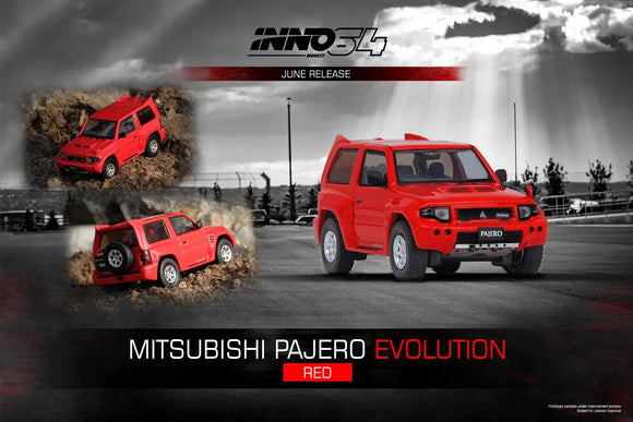 Mitsubishi Pajero Evolution - INNO64 - 1:64 - Modelcars Passion