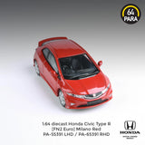 Honda Civic Type R FN2 Euro Milano Red (RHD) - PARA64 - 1:64 - Modelcars Passion