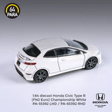 Honda Civic Type R FN2 Euro Championship White (RHD) - PARA64 - 1:64 - Modelcars Passion