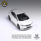 Honda Civic Type R FN2 Euro Championship White (RHD) - PARA64 - 1:64 - Modelcars Passion