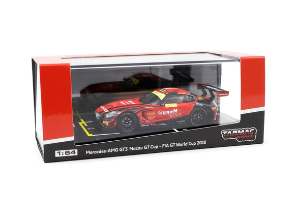 Mercedes AMG GT3 Macau GT Cup 2018 - Tarmac Works - 1:64 - Modelcars Passion