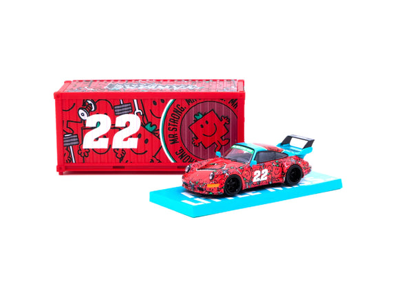 Porsche RWB 964 Mr. Men Little Miss / Mr. Strong - Tarmac Works - 1:64