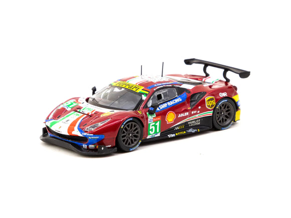 Ferrari 488 GTE 24h of Le Mans 2019 Winner of LMGTE Pro Calado/Pier Guidi/Serra - Tarmac Works - 1:64