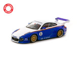Porsche Old & New 997 (Blue & White) - Tarmac Works - 1:64