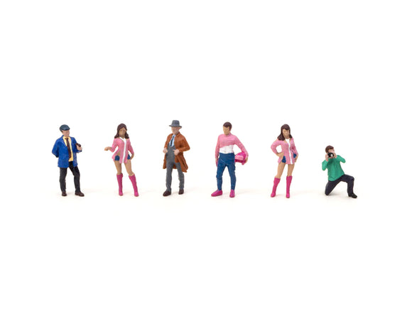Race Day 2 Figuren-Set - Tarmac Works - 1:64
