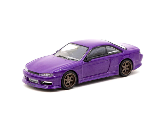 Nissan Silvia S14 VERTEX (Purple Metallic) - Tarmac Works - 1:64