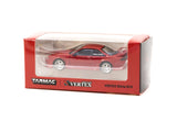 Nissan Silvia S14 VERTEX (Red Metallic) - Tarmac Works - 1:64