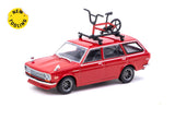 Datsun Bluebird 510 Wagon (Red) - Tarmac Works - 1:64