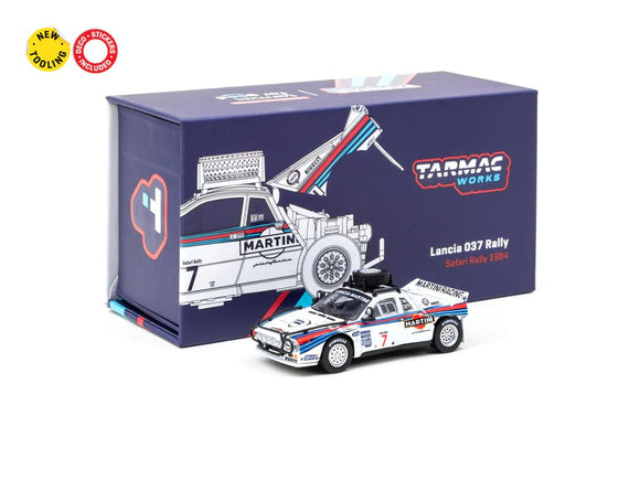 Lancia 037 Rally Safari Rally 1984 Markku Alén/Ilkka Kivimäki - Tarmac Works - 1:64