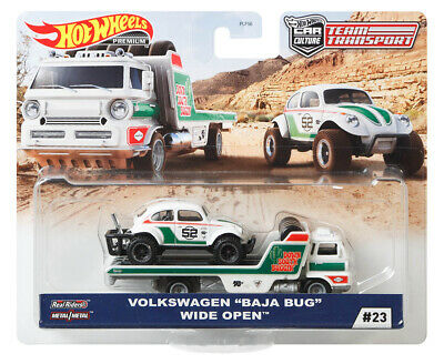 Volkswagen Baja Bug & Wide Open truck - Hotwheels - 1:64 - Modelcars Passion