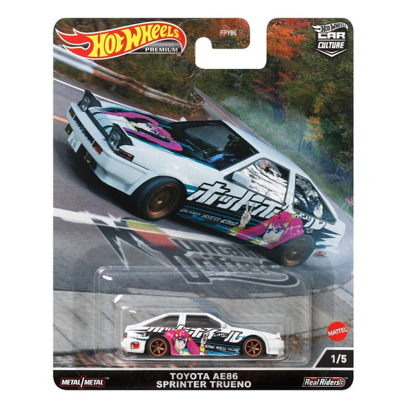 Toyota AE86 Sprinter Trueno - Hotwheels - 1:64