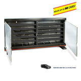 Hot Wheels Display Case (bis zu 50 Autos) mit exklusiven Mercedes-Benz 190E 2.5-16 Evo II - Hotwheels - 1:64