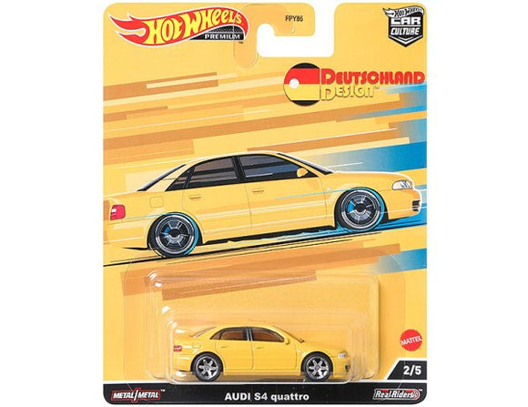 Audi S4 Quattro (Gelb) - Hotwheels - 1:64