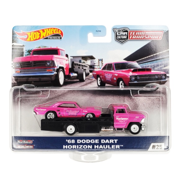 Dodge Dart 1968 & Horizon Hauler truck - Hotwheels - 1:64 - Modelcars Passion