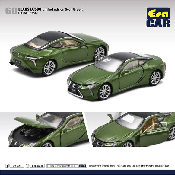 Lexus LC500 (Nori Green) - ERA CAR - 1:64 - Modelcars Passion